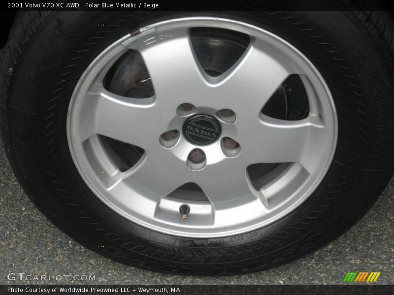 Polar Blue Metallic / Beige 2001 Volvo V70 XC AWD