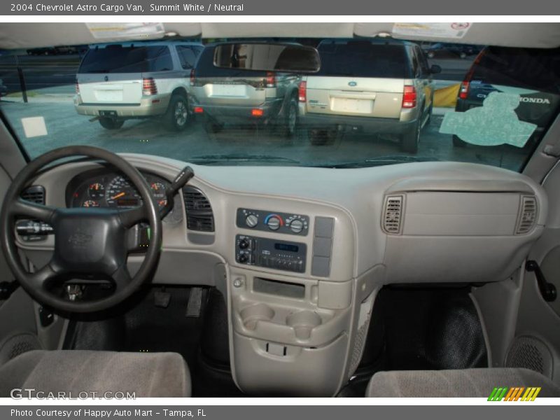 Dashboard of 2004 Astro Cargo Van