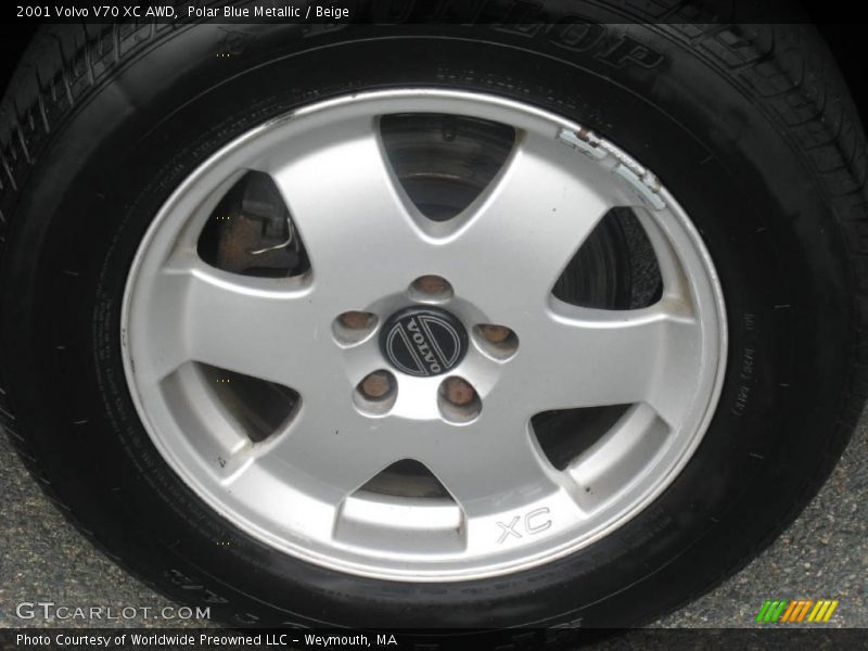Polar Blue Metallic / Beige 2001 Volvo V70 XC AWD
