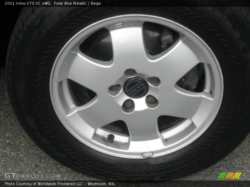 Polar Blue Metallic / Beige 2001 Volvo V70 XC AWD