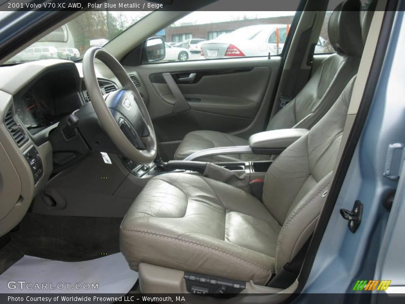 Polar Blue Metallic / Beige 2001 Volvo V70 XC AWD
