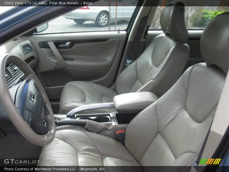 Polar Blue Metallic / Beige 2001 Volvo V70 XC AWD