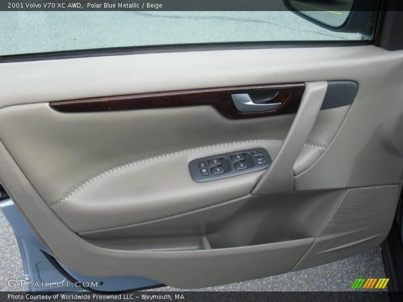 Polar Blue Metallic / Beige 2001 Volvo V70 XC AWD