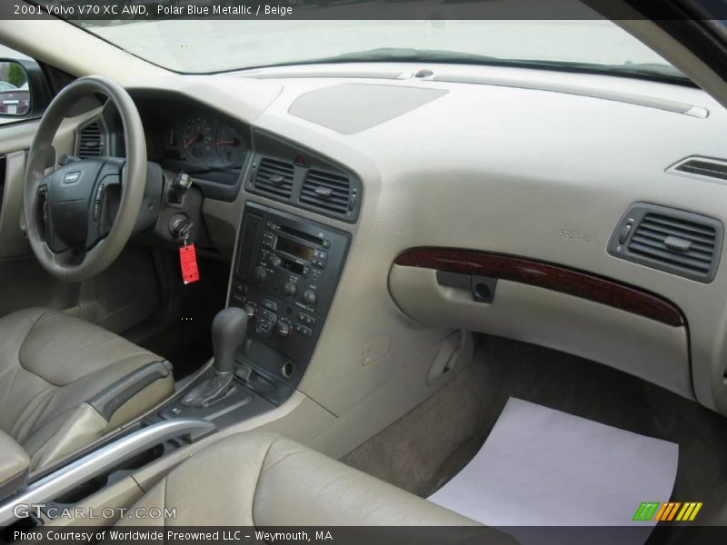 Polar Blue Metallic / Beige 2001 Volvo V70 XC AWD