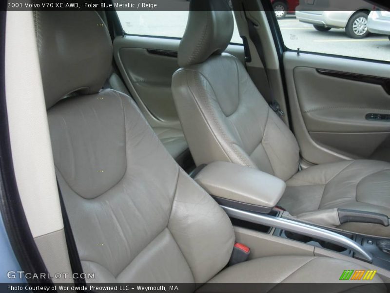 Polar Blue Metallic / Beige 2001 Volvo V70 XC AWD