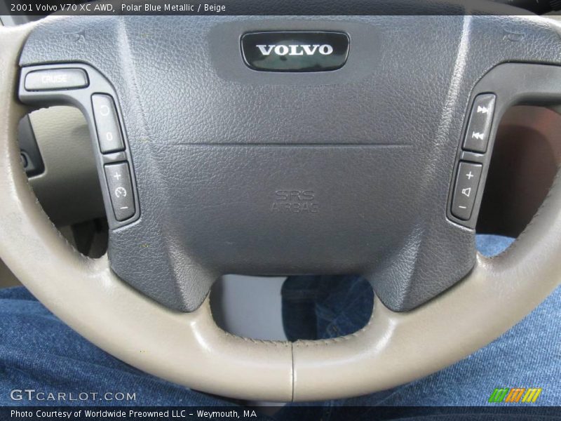 Polar Blue Metallic / Beige 2001 Volvo V70 XC AWD