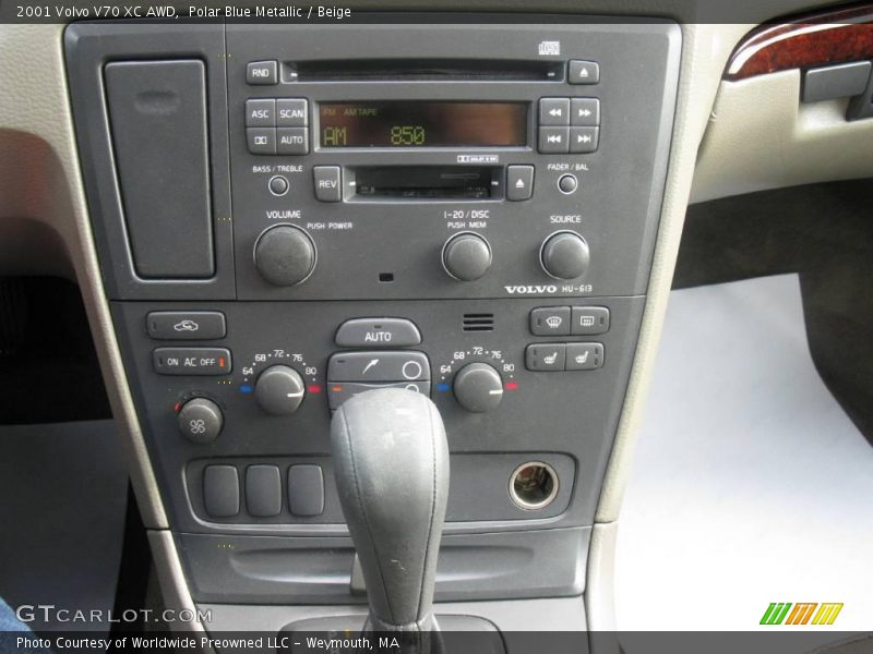Polar Blue Metallic / Beige 2001 Volvo V70 XC AWD