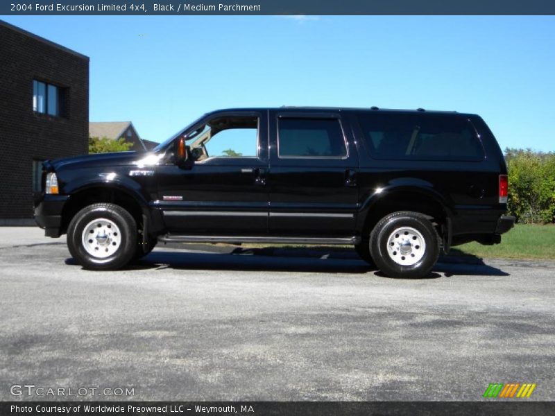 Black / Medium Parchment 2004 Ford Excursion Limited 4x4