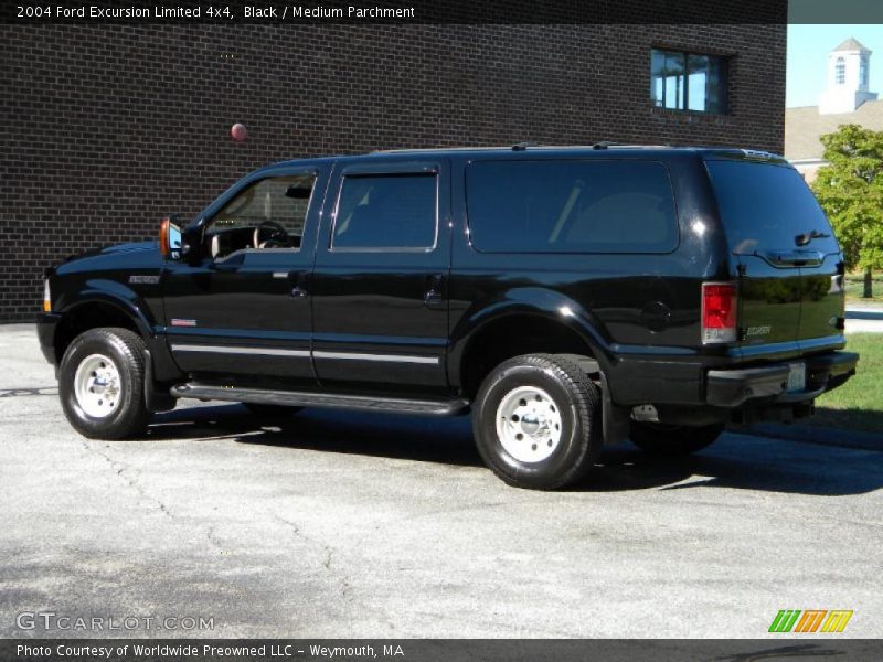 Black / Medium Parchment 2004 Ford Excursion Limited 4x4