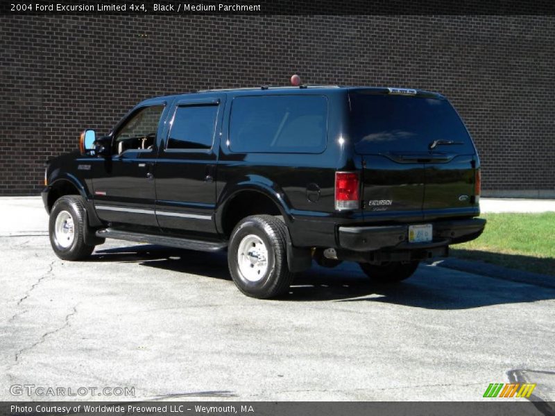 Black / Medium Parchment 2004 Ford Excursion Limited 4x4
