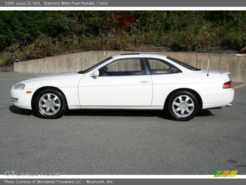  1995 SC 400 Diamond White Pearl Metallic