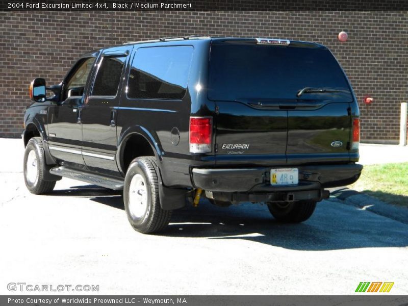 Black / Medium Parchment 2004 Ford Excursion Limited 4x4