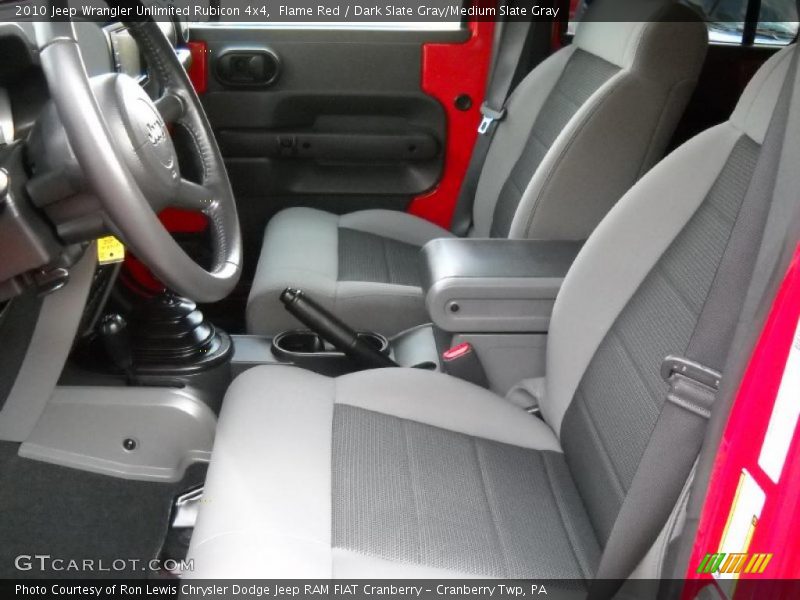  2010 Wrangler Unlimited Rubicon 4x4 Dark Slate Gray/Medium Slate Gray Interior