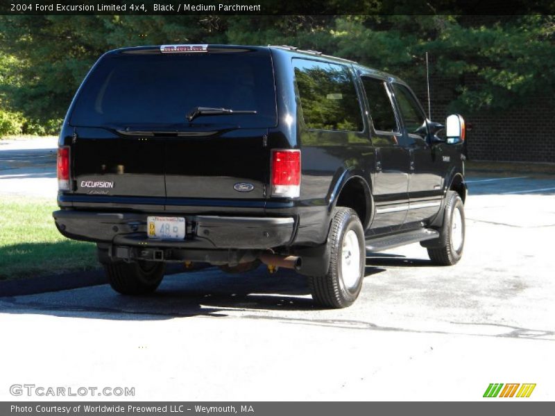 Black / Medium Parchment 2004 Ford Excursion Limited 4x4