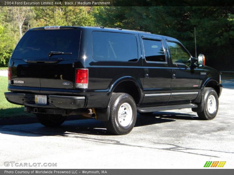 Black / Medium Parchment 2004 Ford Excursion Limited 4x4