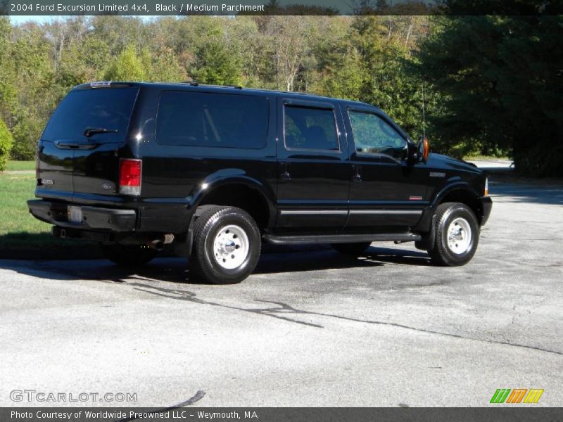 Black / Medium Parchment 2004 Ford Excursion Limited 4x4