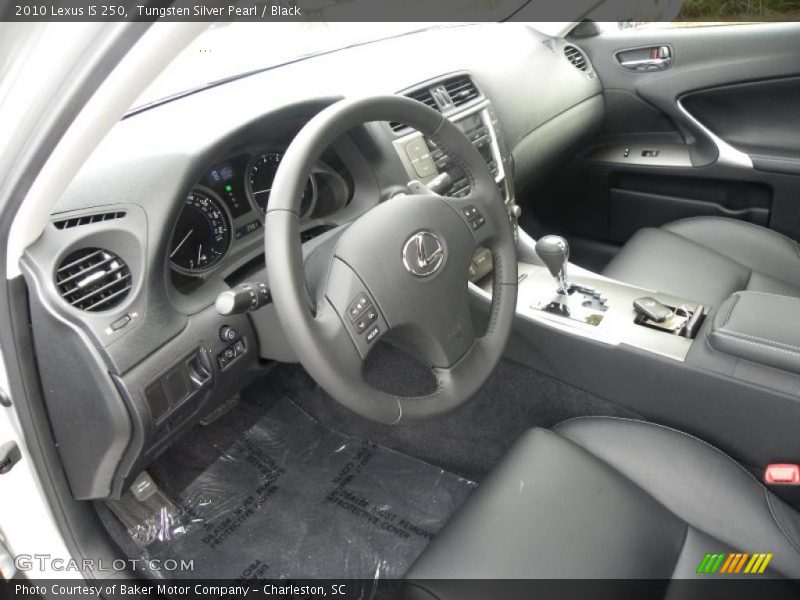 Black Interior - 2010 IS 250 