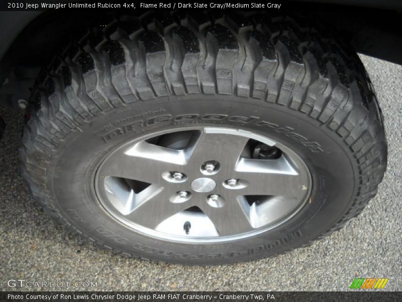  2010 Wrangler Unlimited Rubicon 4x4 Wheel