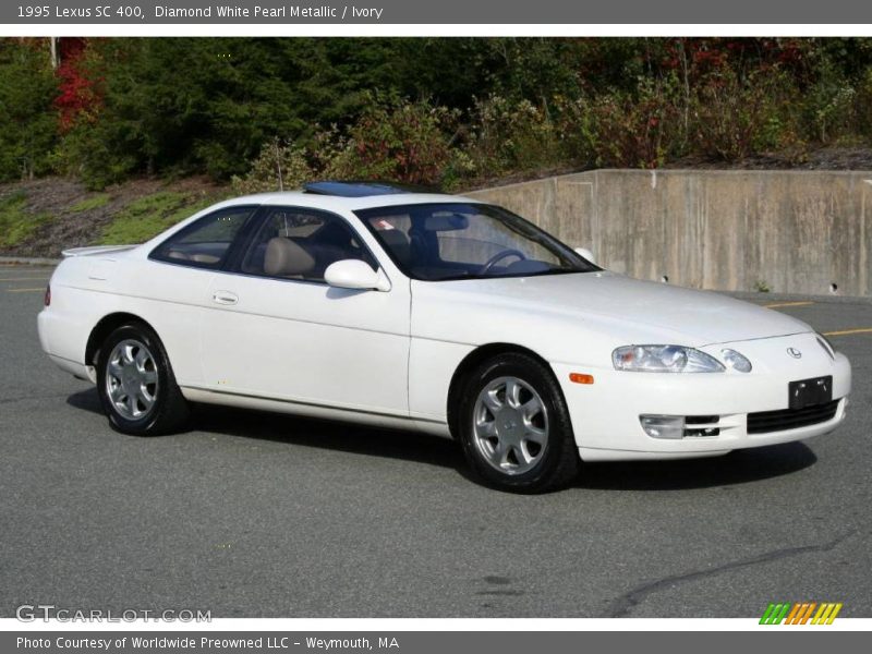 Front 3/4 View of 1995 SC 400