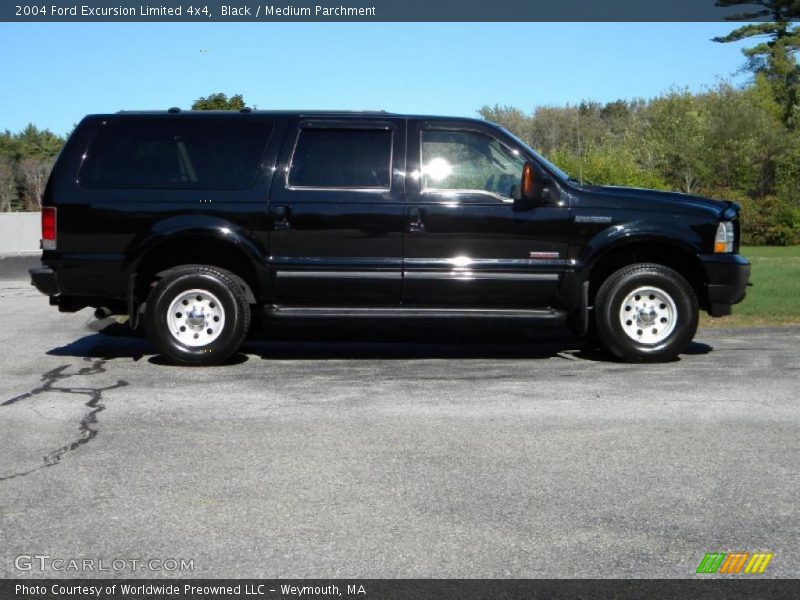 Black / Medium Parchment 2004 Ford Excursion Limited 4x4