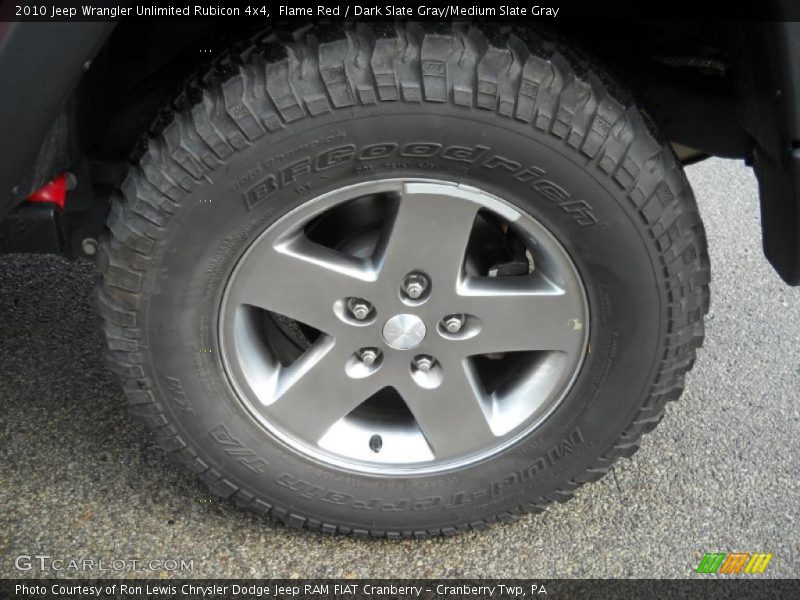  2010 Wrangler Unlimited Rubicon 4x4 Wheel
