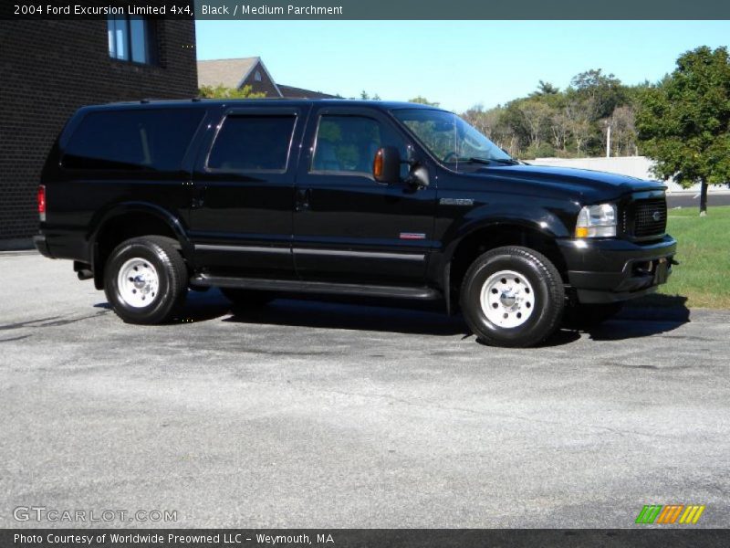 Black / Medium Parchment 2004 Ford Excursion Limited 4x4