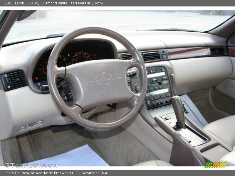  1995 SC 400 Ivory Interior