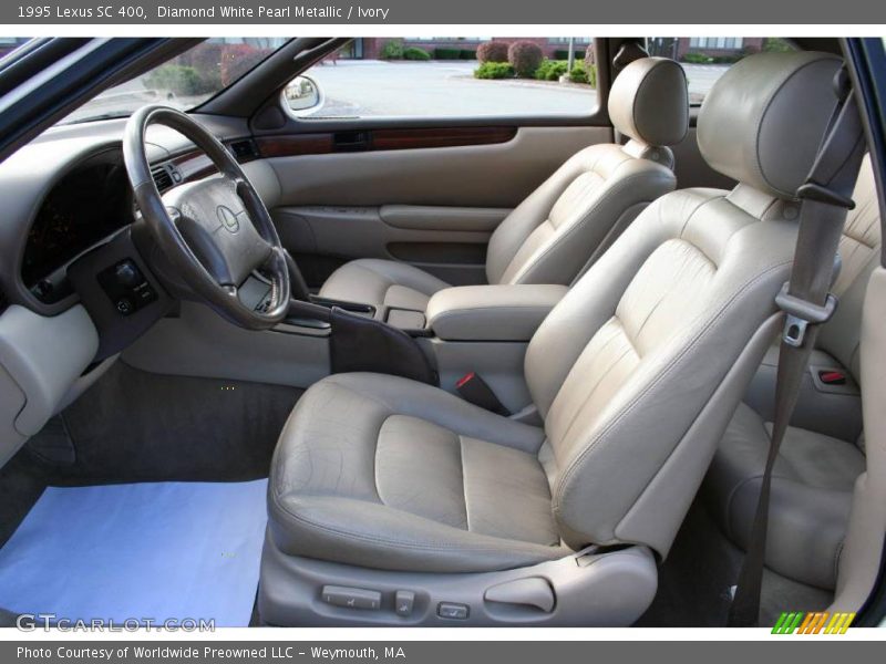  1995 SC 400 Ivory Interior