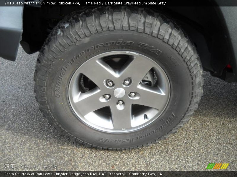  2010 Wrangler Unlimited Rubicon 4x4 Wheel