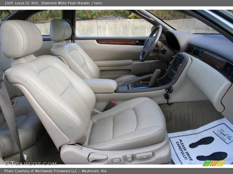  1995 SC 400 Ivory Interior
