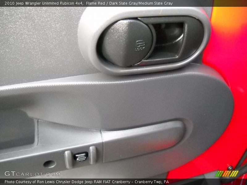 Flame Red / Dark Slate Gray/Medium Slate Gray 2010 Jeep Wrangler Unlimited Rubicon 4x4