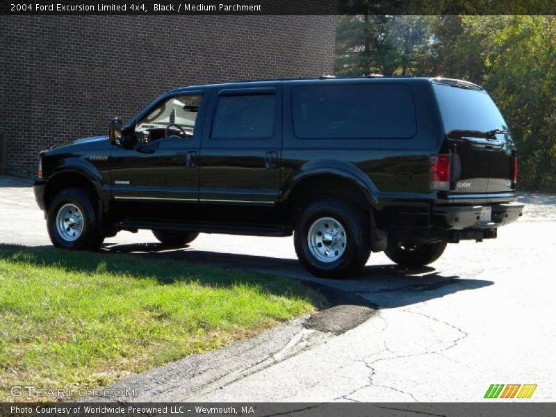 Black / Medium Parchment 2004 Ford Excursion Limited 4x4