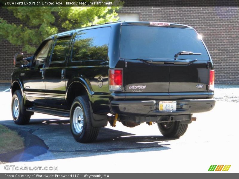 Black / Medium Parchment 2004 Ford Excursion Limited 4x4