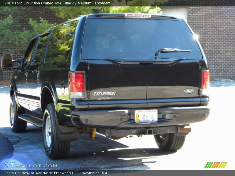 Black / Medium Parchment 2004 Ford Excursion Limited 4x4