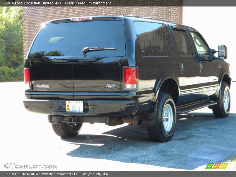 Black / Medium Parchment 2004 Ford Excursion Limited 4x4