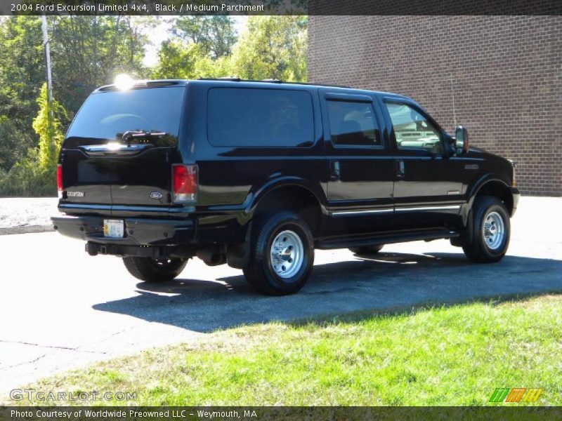Black / Medium Parchment 2004 Ford Excursion Limited 4x4