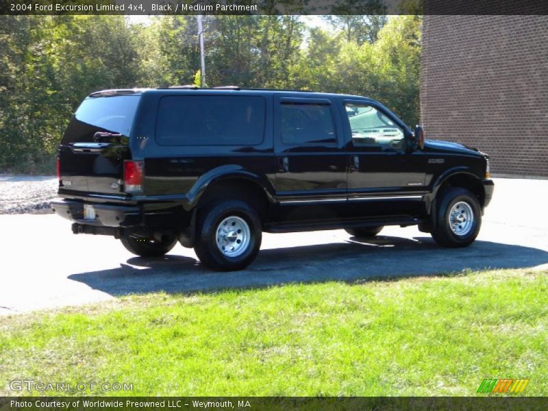 Black / Medium Parchment 2004 Ford Excursion Limited 4x4