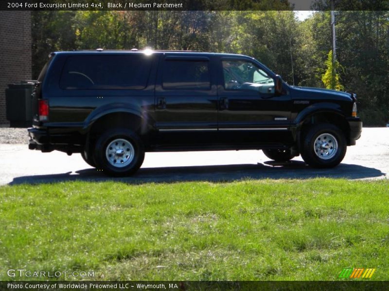 Black / Medium Parchment 2004 Ford Excursion Limited 4x4