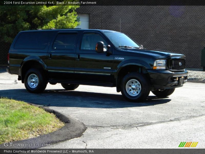 Black / Medium Parchment 2004 Ford Excursion Limited 4x4