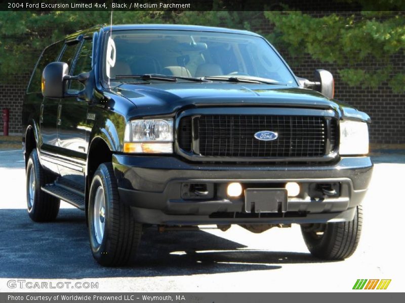 Black / Medium Parchment 2004 Ford Excursion Limited 4x4