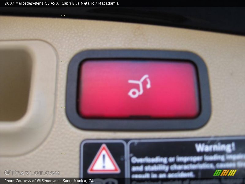 Capri Blue Metallic / Macadamia 2007 Mercedes-Benz GL 450