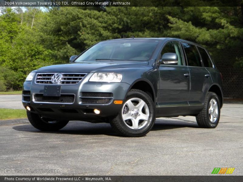 Offroad Grey Metallic / Anthracite 2004 Volkswagen Touareg V10 TDI