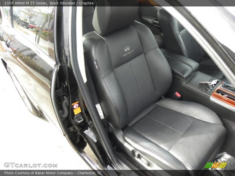 Black Obsidian / Graphite 2006 Infiniti M 35 Sedan