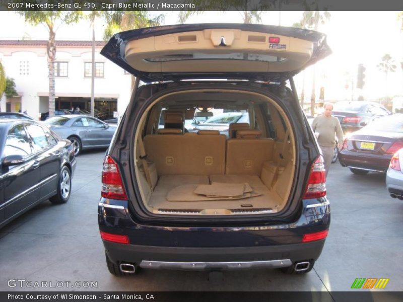 Capri Blue Metallic / Macadamia 2007 Mercedes-Benz GL 450