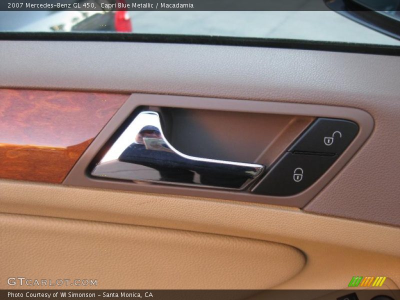 Capri Blue Metallic / Macadamia 2007 Mercedes-Benz GL 450