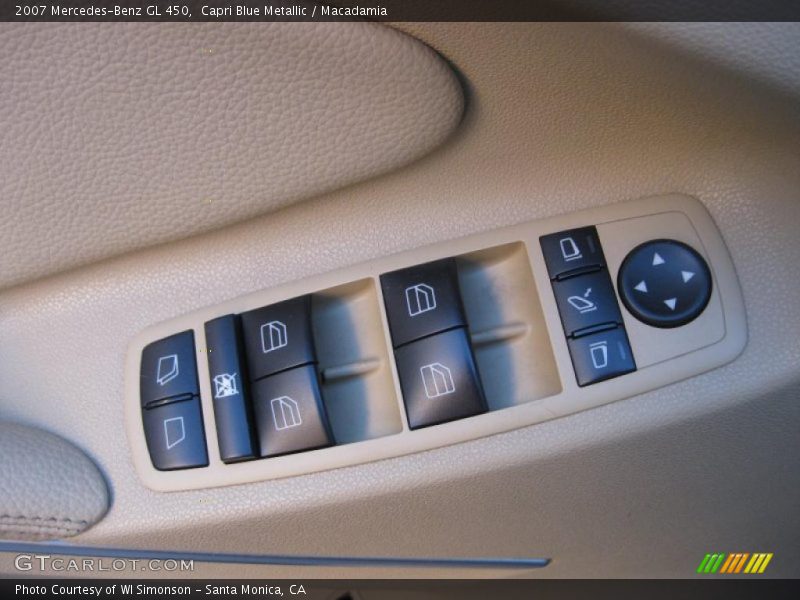 Capri Blue Metallic / Macadamia 2007 Mercedes-Benz GL 450