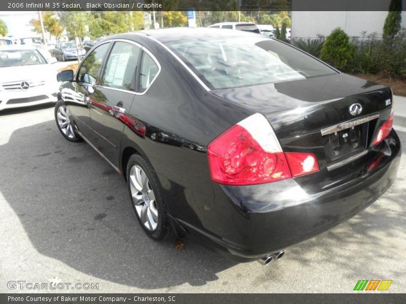 Black Obsidian / Graphite 2006 Infiniti M 35 Sedan