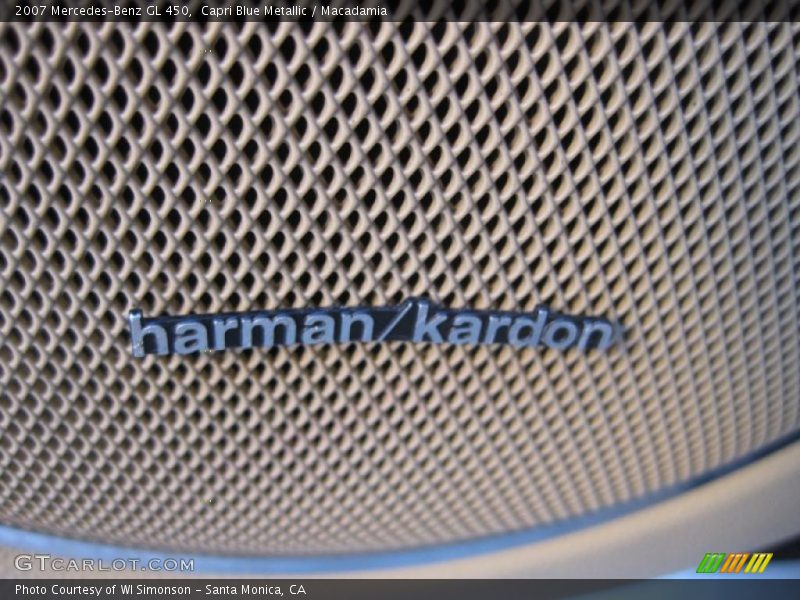 Capri Blue Metallic / Macadamia 2007 Mercedes-Benz GL 450