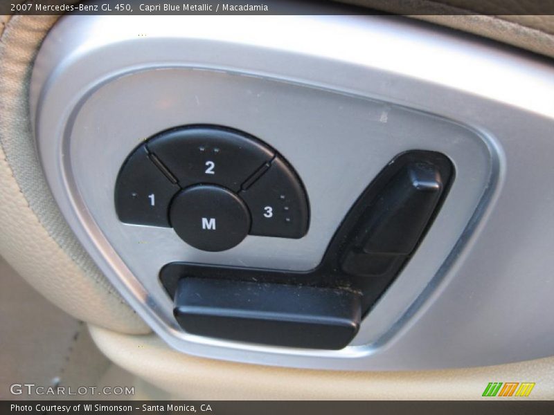 Capri Blue Metallic / Macadamia 2007 Mercedes-Benz GL 450