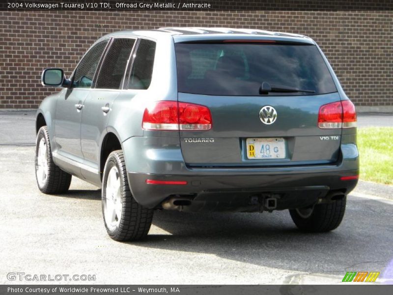 Offroad Grey Metallic / Anthracite 2004 Volkswagen Touareg V10 TDI